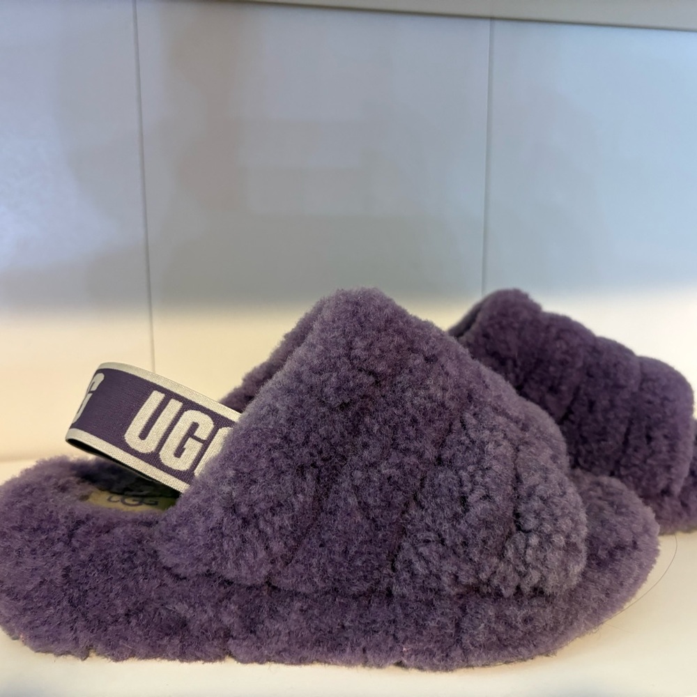 UGG Lavender Plush Slippers